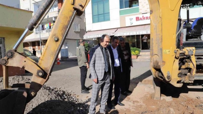 DİSKİ Yenişehir Akkoyunlu Mahallesindeki arızayı kısa sürede giderdi