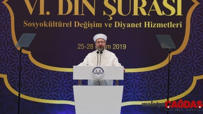 Diyanet İşleri Başkanı Erbaş, '6. Din Şûrası' kararlarını açıkladı