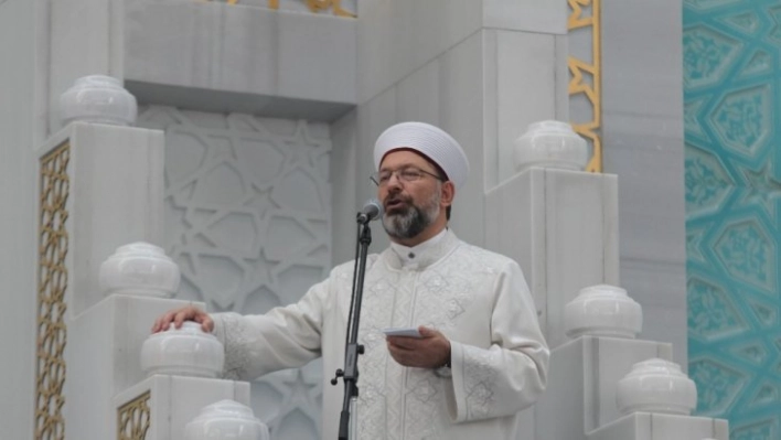 Diyanet İşleri Başkanı Erbaş: 'Dinimizde kadının canı, hakları dokunulmazdır ve emanettir'