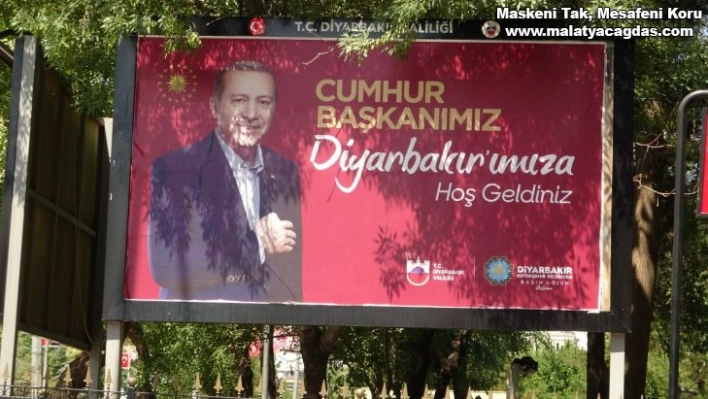 Diyarbakır Cumhurbaşkanını karşılamaya hazır