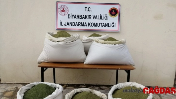 Diyarbakır'da 364 kilo esrar ele geçirildi