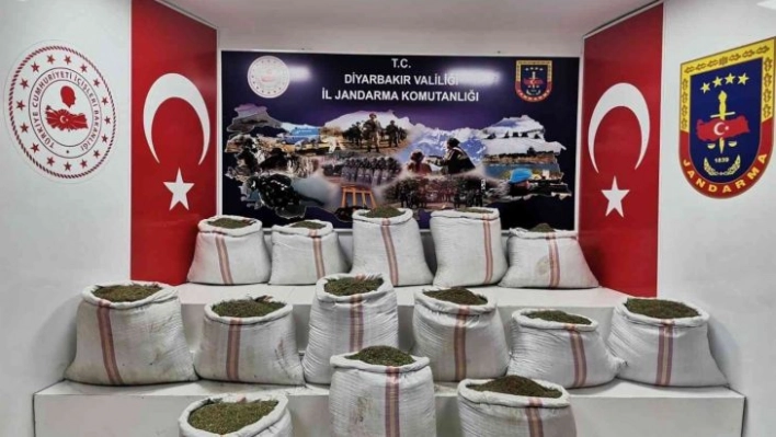 Diyarbakır'da 7 günde 676 kilogram esrar ele geçirildi