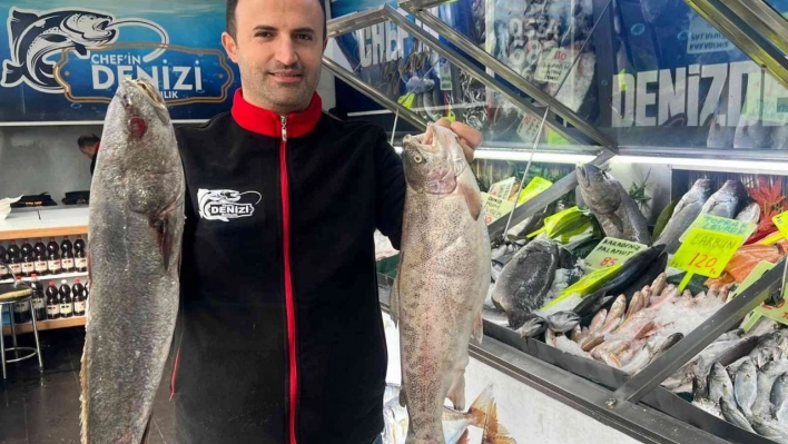 Diyarbakır'da havaların soğuması ile ciğer ve kebabın yerini balık aldı