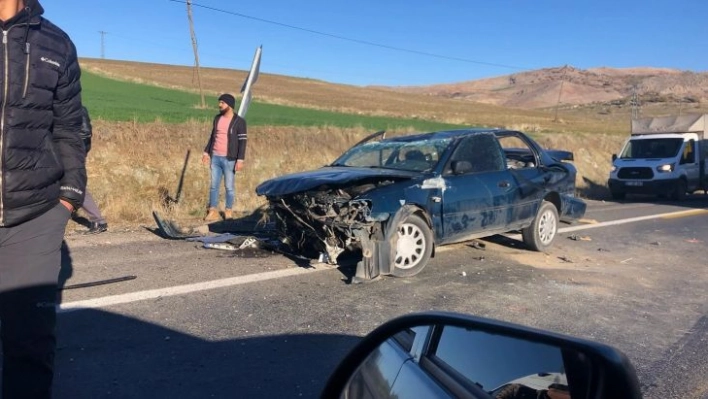 Diyarbakır'da trafik kazası: 2 yaralı