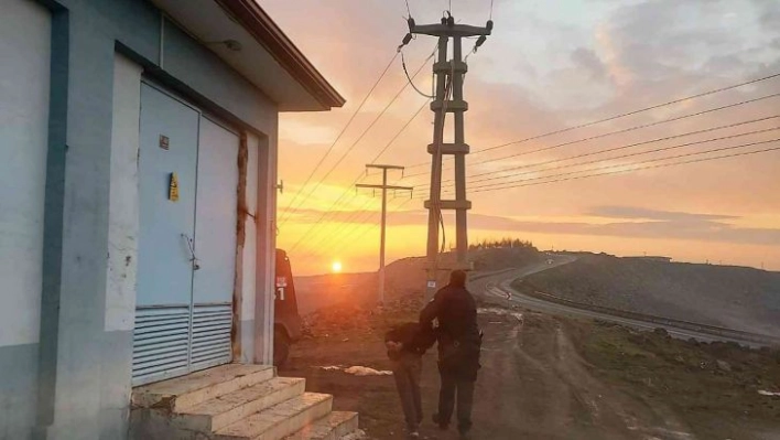 Diyarbakır'da trafo hırsızı suçüstü yakalandı