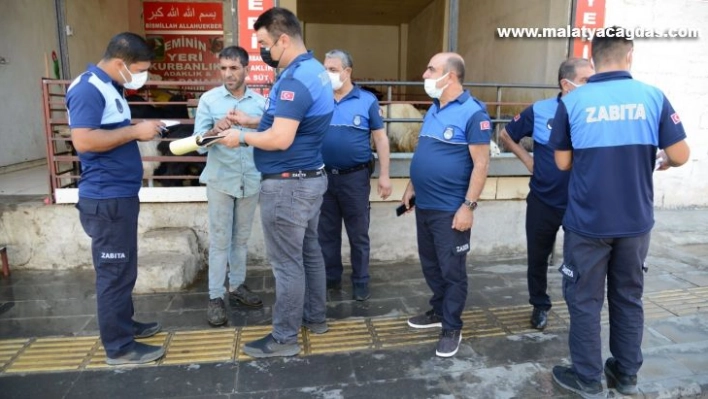 Diyarbakır'da zabıta ekipleri kaçak kesim denetimine çıktı