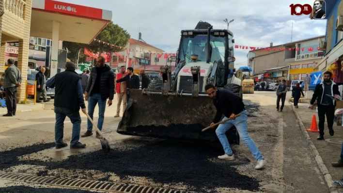 Doğalgaz Çalışması Yapılan Yollar Asfaltlanıyor