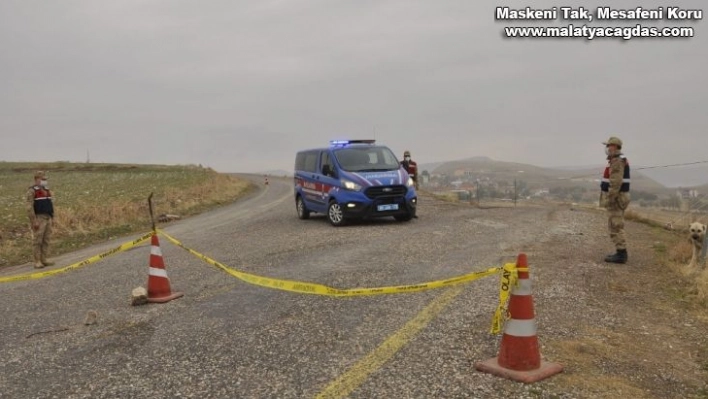 Doğanşehir'de bir mahalle karantina altına alındı