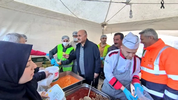 Doğanşehir'de depremde vefat edenler için Mevlit okutuldu