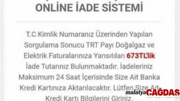 Dolandırıcıların yeni yöntemine karşı uyarı