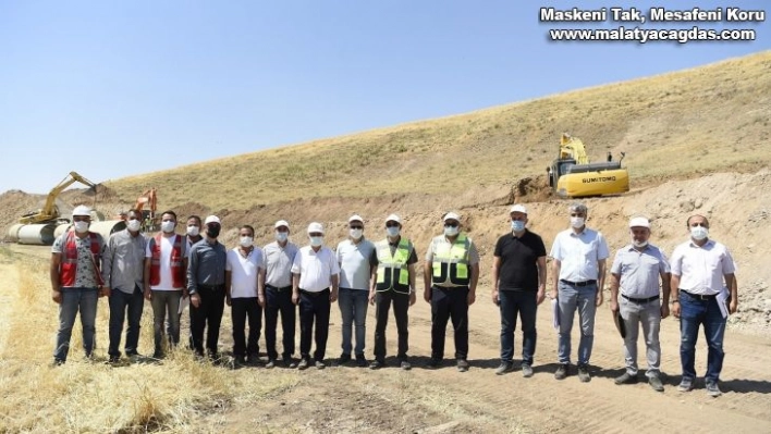 DSİ Genel Müdürü Yıldız Diyarbakır'da incelemelerde bulundu