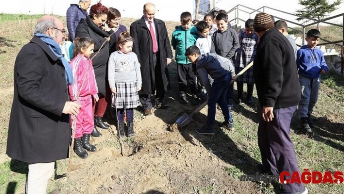 Edirne'de, 21 okula 300 hünnap fidanı dikilecek