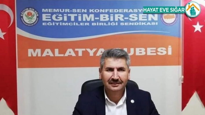 Eğitim Bir Sen'in hedefi kampanyada Malatya plakası