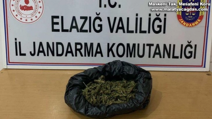 Elazığ'a uyuşturucu getiren şahıs yakalandı