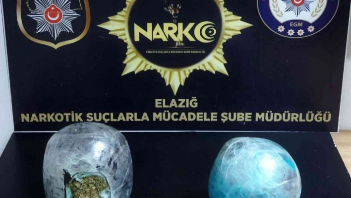 Elazığ'a uyuşturucu sokmak isteyen 2 şüpheli tutuklandı