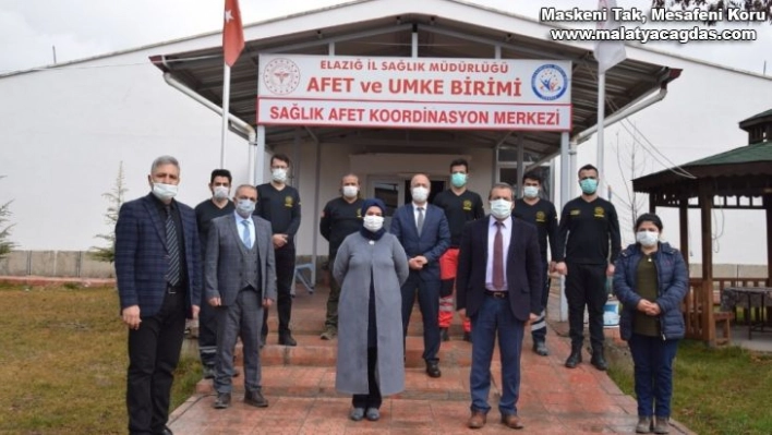 Elazığ'da  Sağlık Afet Koordinasyon Merkezi hizmete girdi