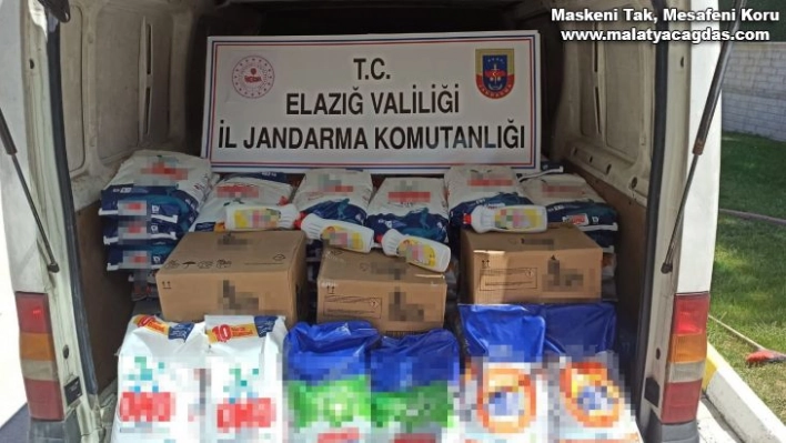 Elazığ'da 2 ton sahte temizlik malzemesi ele geçirdi