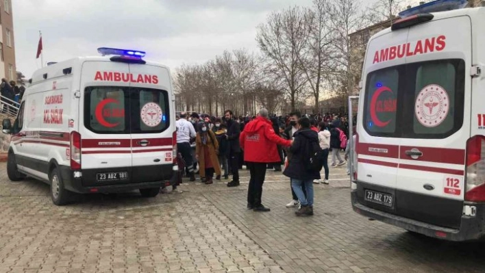 Elazığ'da 50 öğrenci hastanelik oldu