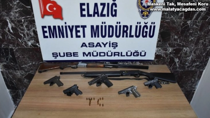 Elazığ'da asayiş uygulamaları: 7 tutuklama