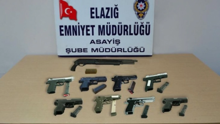 Elazığ'da asayiş ve şok uygulamalarında 114 şüpheli yakalandı