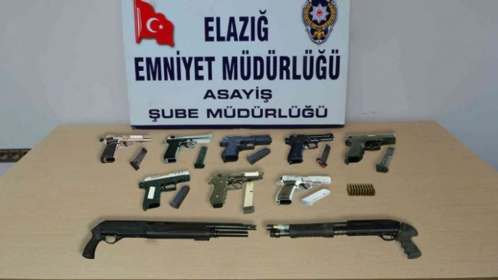 Elazığ'da asayiş ve şok uygulamalarında 134 şüpheli yakalandı