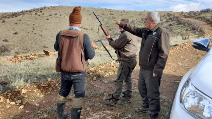 Elazığ'da av koruma ve kontrol faaliyetleri sürüyor