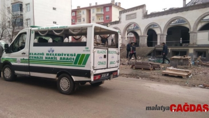 Elazığ'da cami inşaatında ceset bulundu