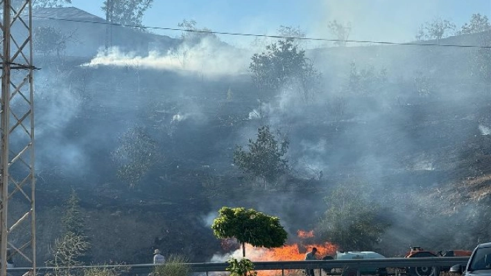 Elazığ'da çıkan yangın kontrol altına alındı