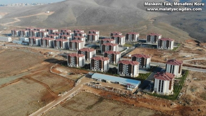 Elazığ'da deprem konutları tek tek tamamlanıyor