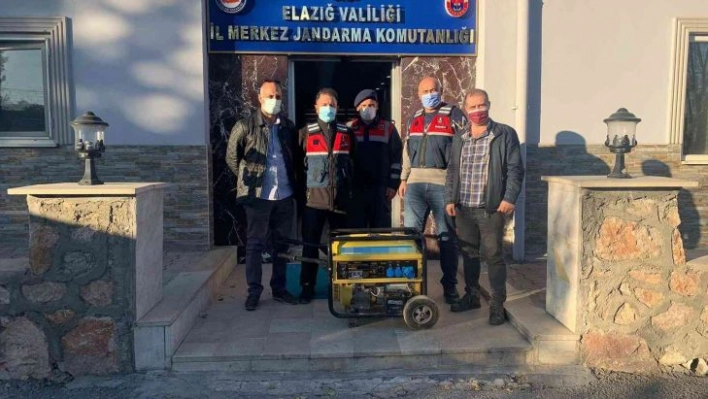 Elazığ'da jeneratör hırsızları yakalandı