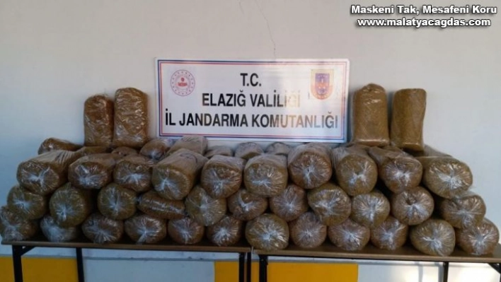 Elazığ'da kaçakçılıkla mücadele