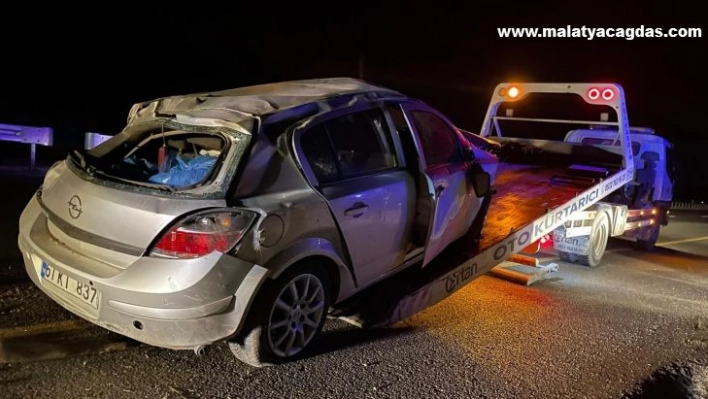 Elazığ'da trafik kazası: 1 yaralı