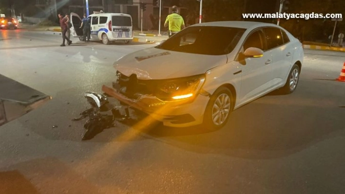 Elazığ'da trafik kazası: 2 yaralı