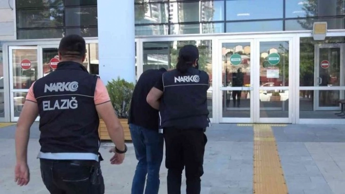 Elazığ'da uyuşturucu madde satan şüpheli tutuklandı