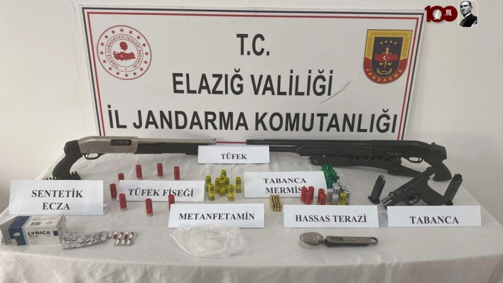 Elazığ'da uyuşturucu operasyonunda 3 şüpheli yakalandı