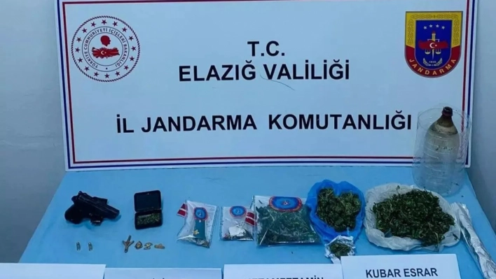 Elazığ'da uyuşturucu operasyonu: 1 gözaltı