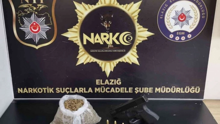 Elazığ'da uyuşturucuyla mücadele sürüyor: 2 gözaltı