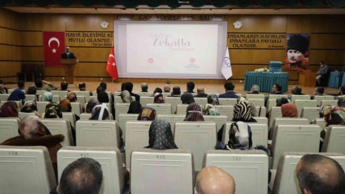 Elazığ'da zekat bilgilendirme toplantısı düzenlendi