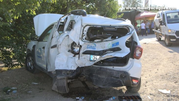 Elazığ'da zincirleme trafik kazası: 8 yaralı