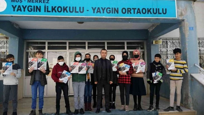 Elazığ'dan Muş'a kitap desteği