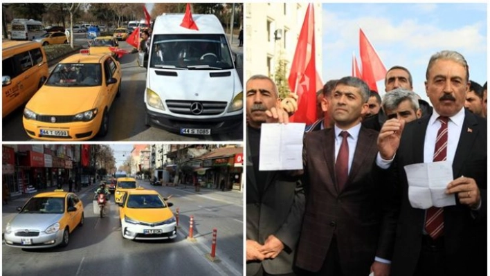 Şoförlerden Zeytin Dalı Harekatı'na destek