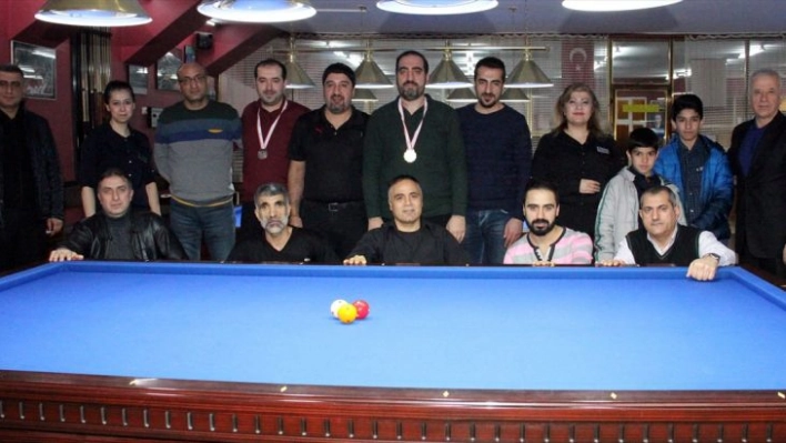 3 Bant Bilardo Malatya İl Şampiyonası sona erdi