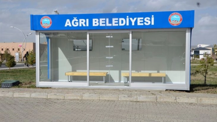 Ağrı'da yeni duraklar hizmete giriyor