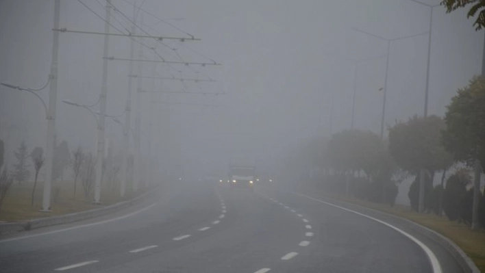 Malatya'da yoğun sis