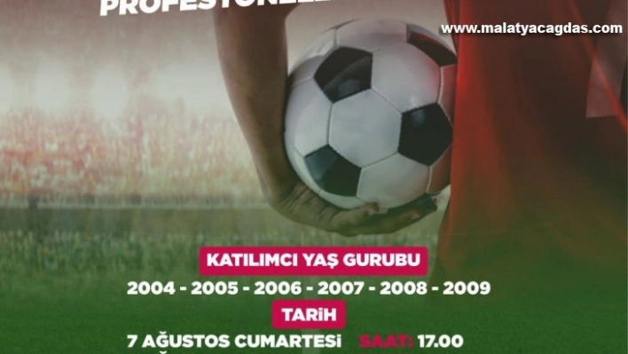 Elazığ İl Özel İdarespor, futbolcu seçmeleri yapacak