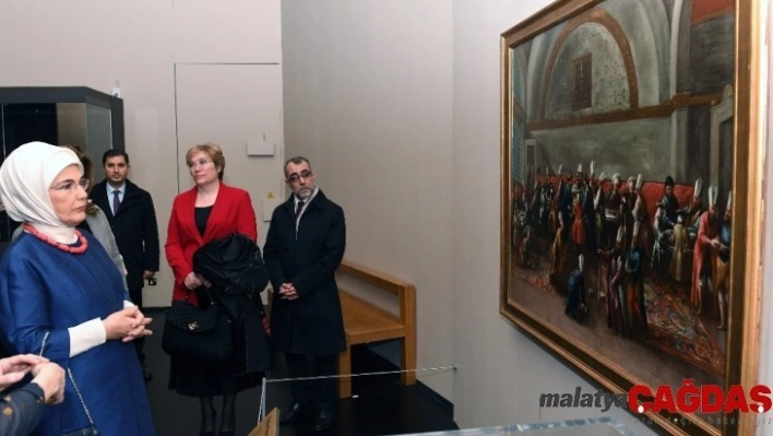 Emine Erdoğan, British Museum'u gezdi