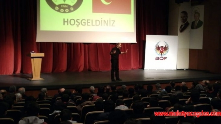 Emniyet Başmüfettişi Sula'nın konferansı ilgi gördü