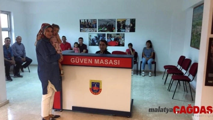 Emniyetten sonra jandarmada da 'güven masası' uygulaması başladı