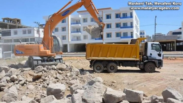 Ergani Belediyesi moloz kirliliğinin önlenmesi için çalışıyor