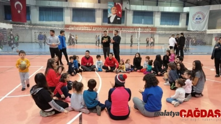 ERÜ Spor Bilimleri 55 öğrenciyi misafir etti